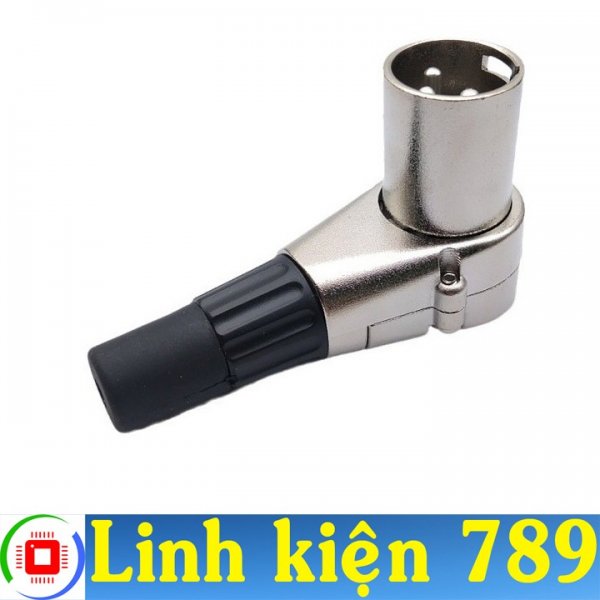  Jack canon đực cong 90 độ ( 1 cái )